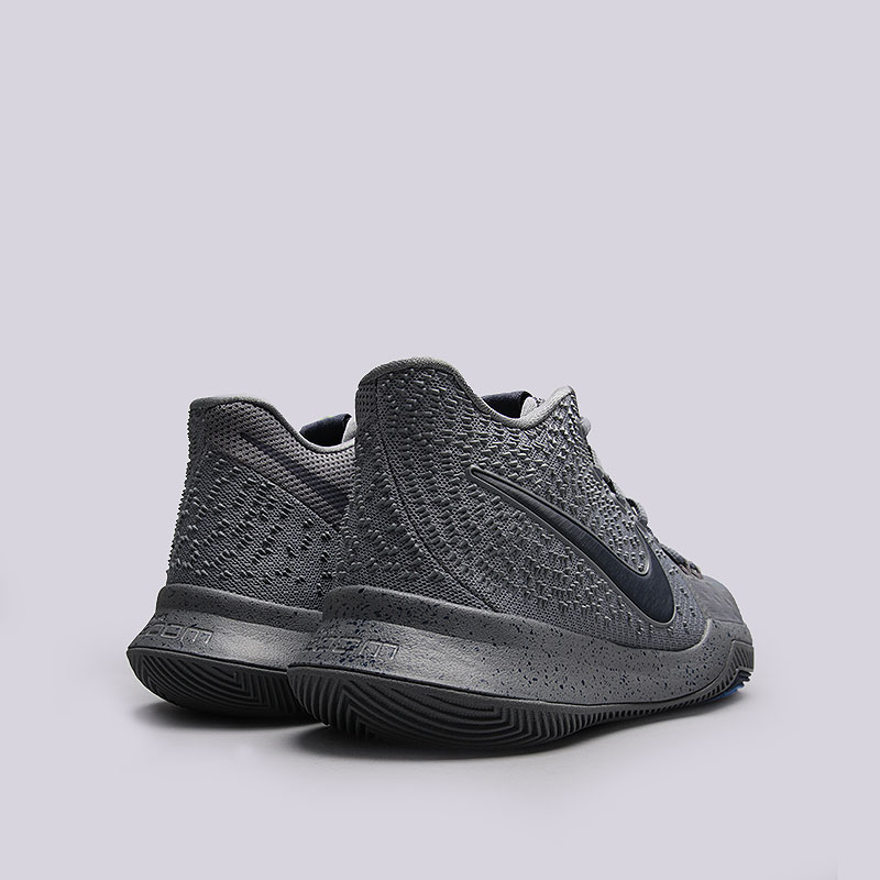 мужские серые баскетбольные кроссовки  Nike Kyrie 3 852395-001 - цена, описание, фото 3